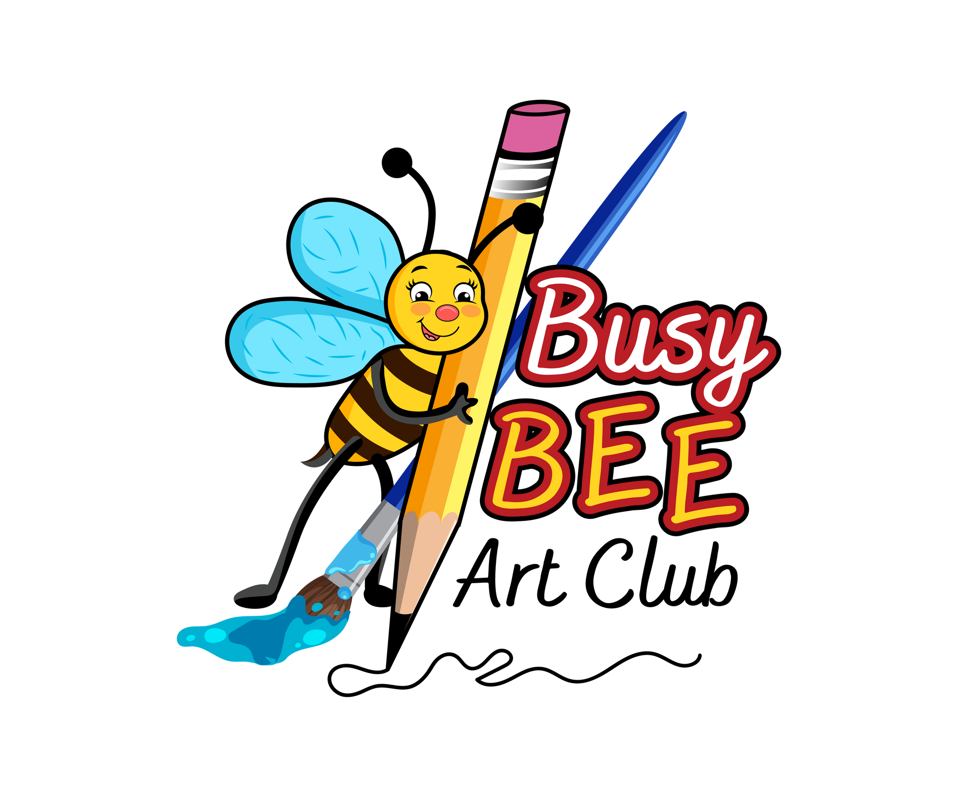 Busy Bee Art Club logo