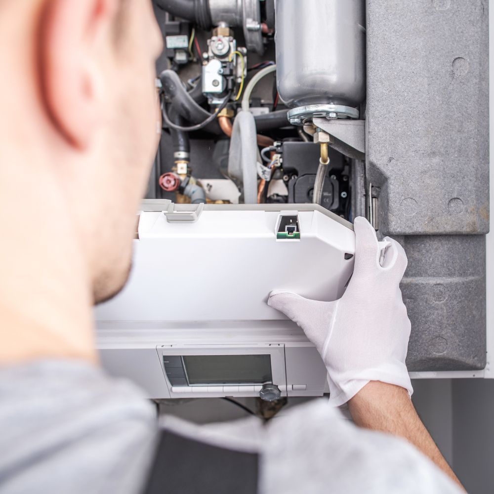 drain a central heating system