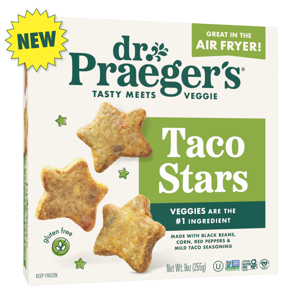 Dr. Praeger's Taco Stars Product Box