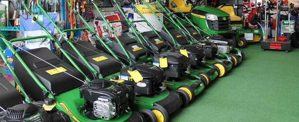 Esposizione di tagliaerba