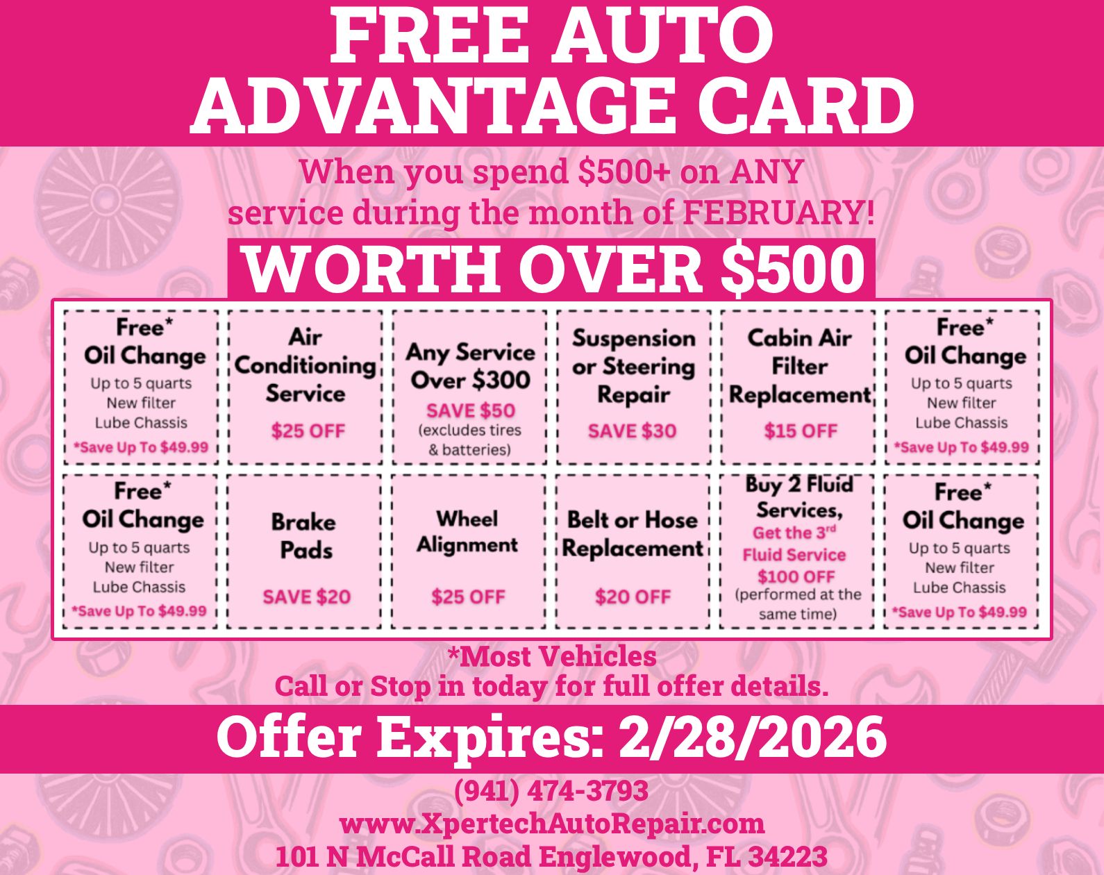 Black Friday Sale Extended! Buy One Car Care Club Membership and get a second membership Free | Xpertech Auto Repair, Inc.