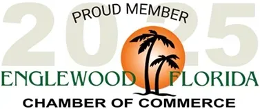 2025 Proud Member Englewood Florida Chamber of Commerce Logo | Xpertech Auto Repair, Inc.