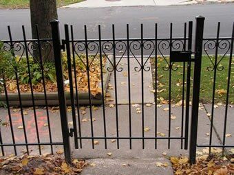 Close Gate - Wrought Iron Fencing in Buffalo, NY
