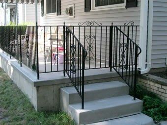 Ornamental Black Railings - Ornamental Railings in Buffalo, NY