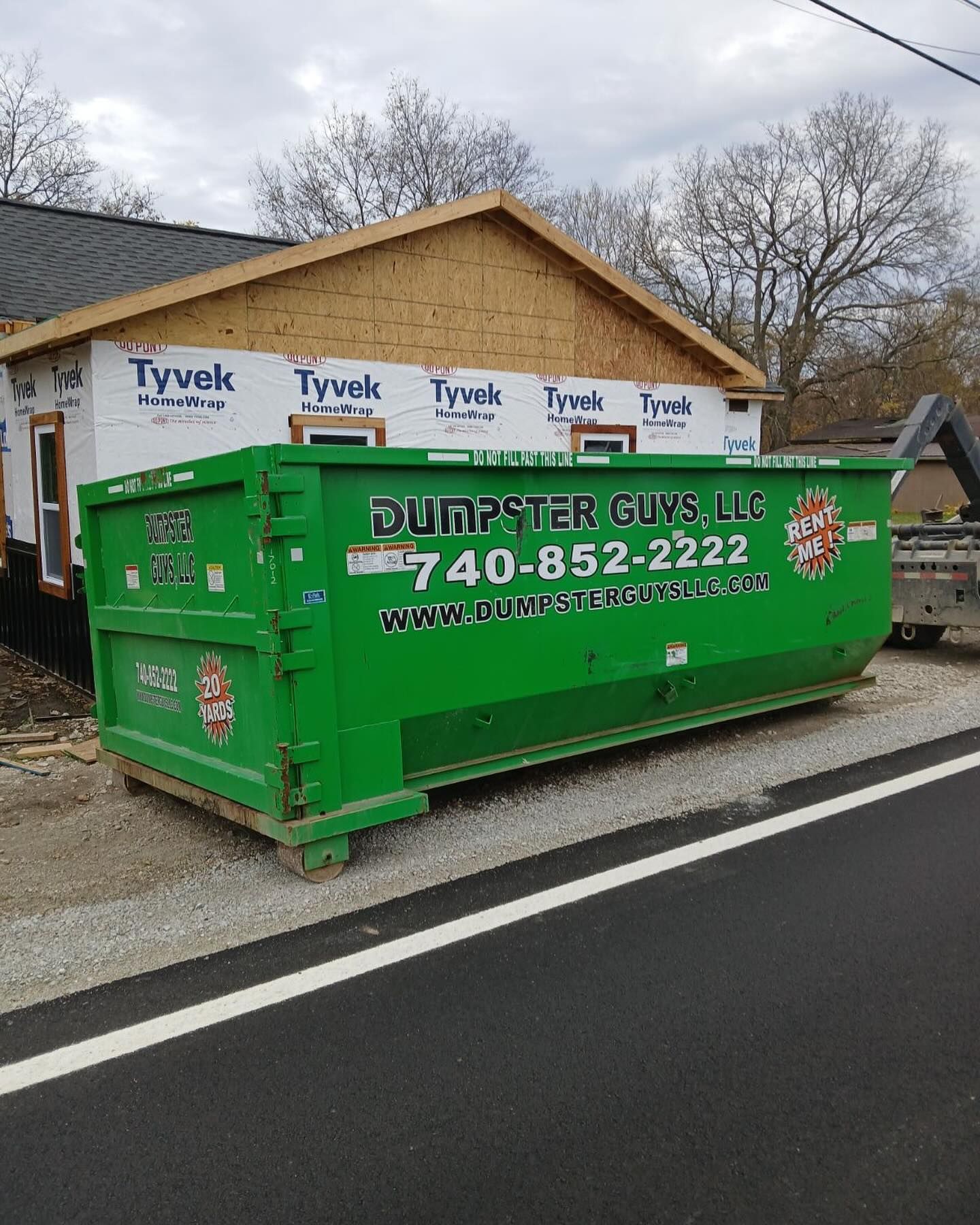 image of home renovation dumpster