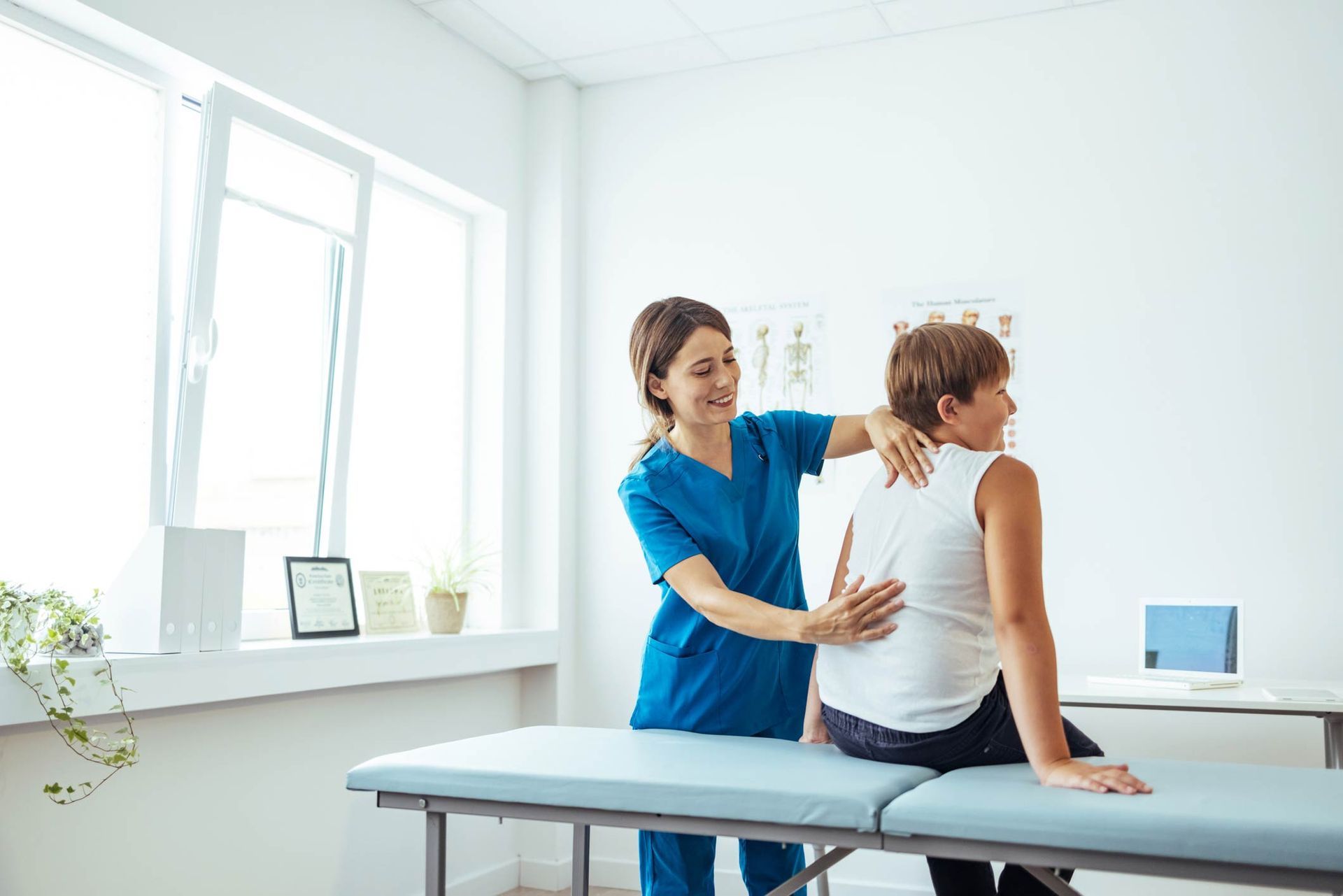Children posture correction — Foley, AL — A Better Way Health Food Store DR. Mary Sabal