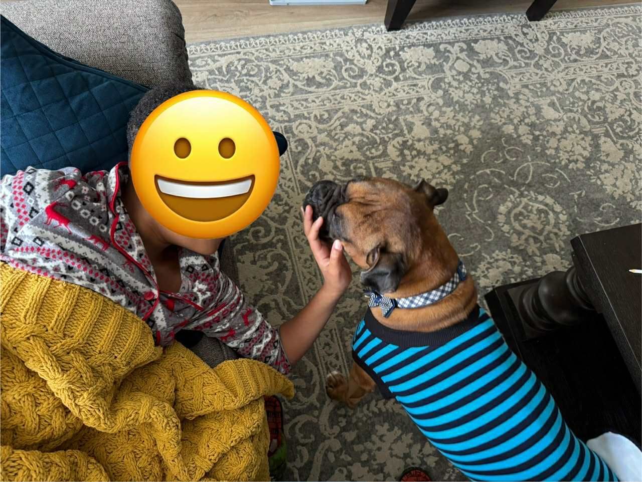 Max and his new brother