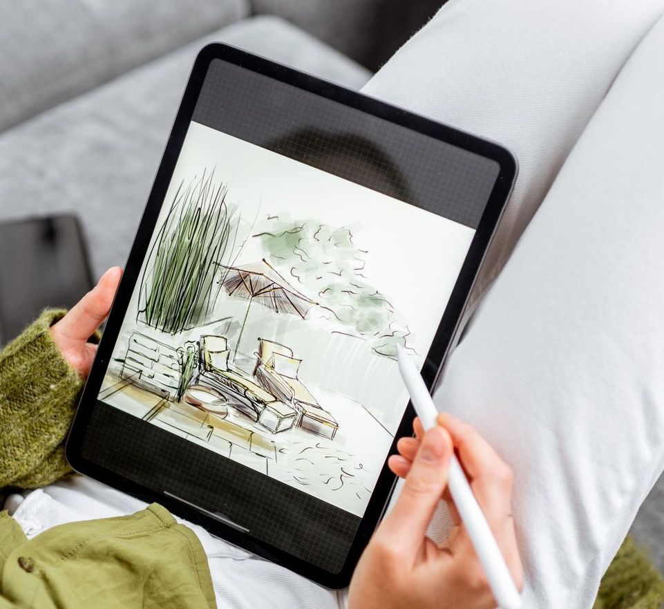 A tree chipper is parked on the side of the road