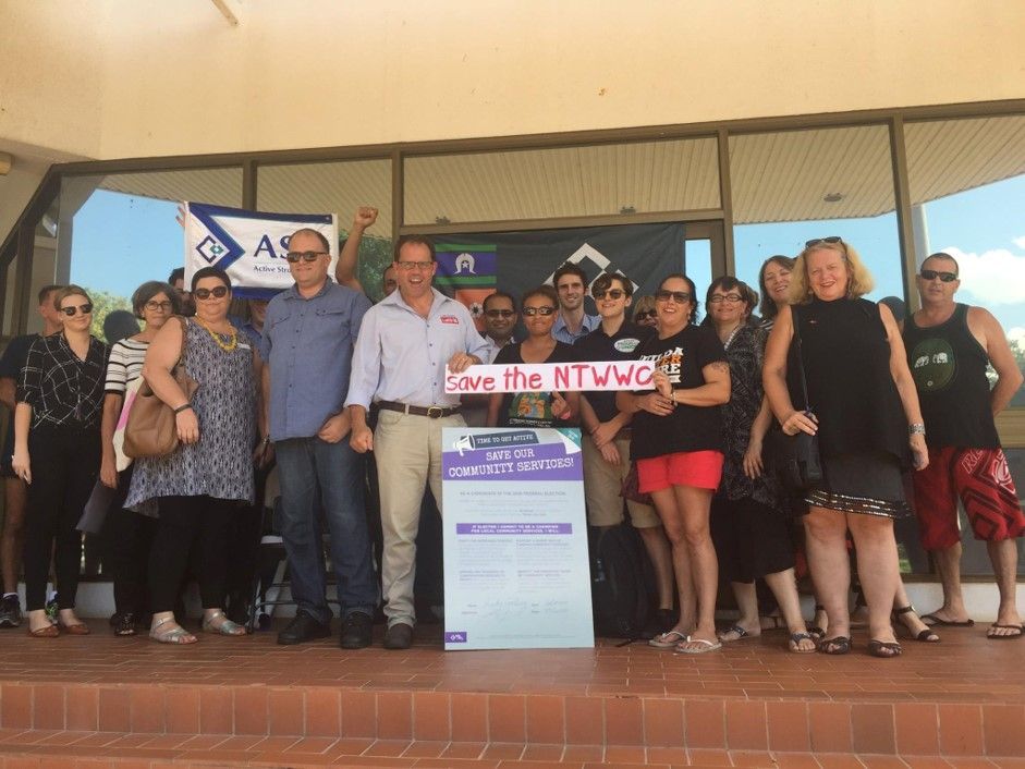 Community supporting NTWWC funding campaign 2016