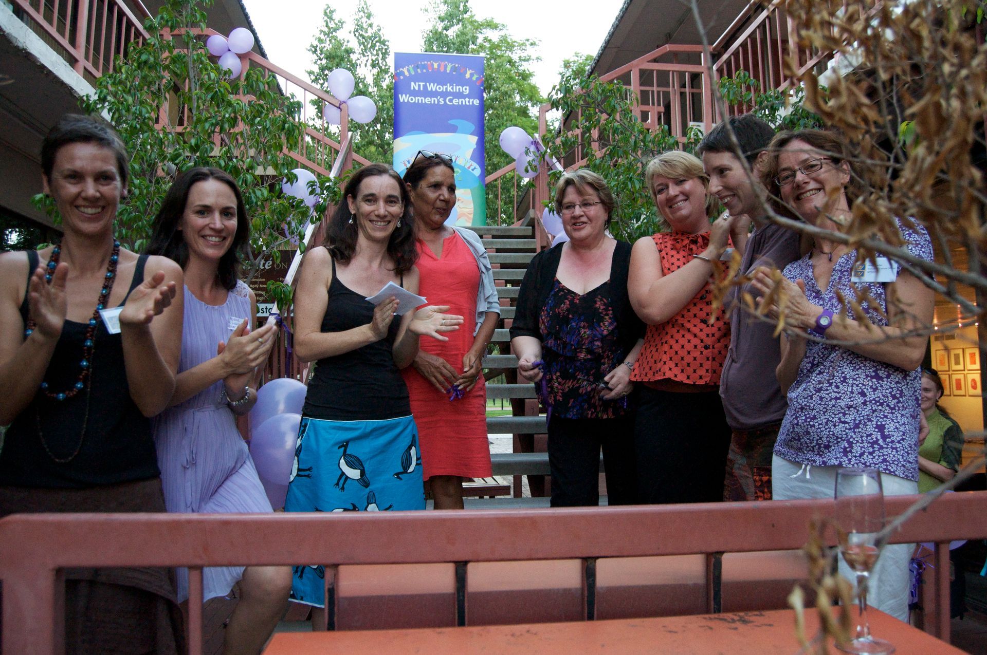 Alice Springs Office  Opening 2013 - cutting the ribbon
