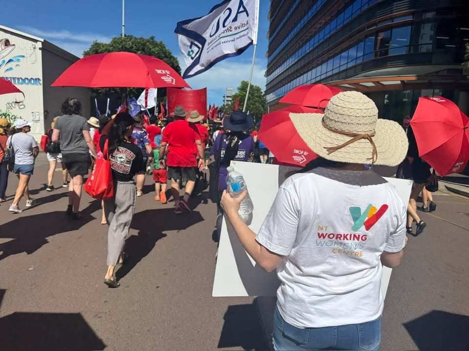 Marching at 2025 Union March