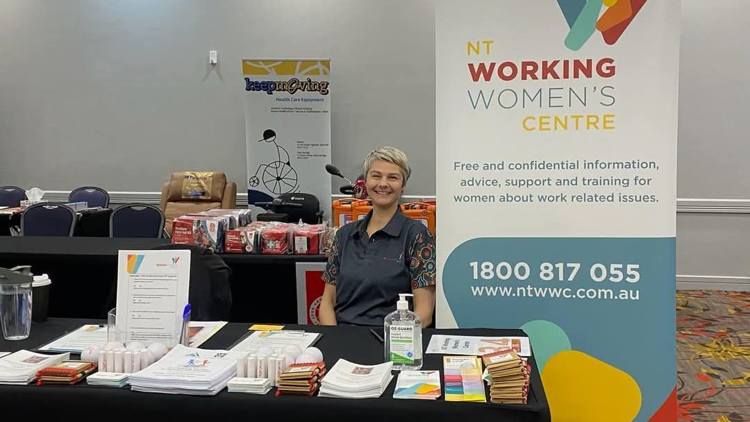 Natalia at Seniors Expo Alice Springs Aug 2024