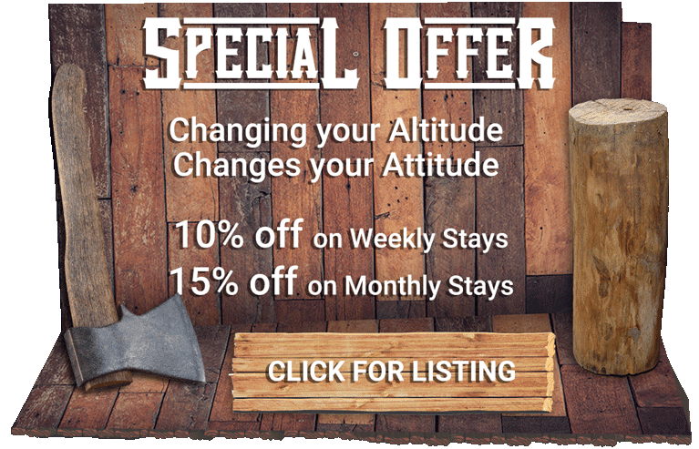A sign that says special offer changing your attitude changes your attitude
