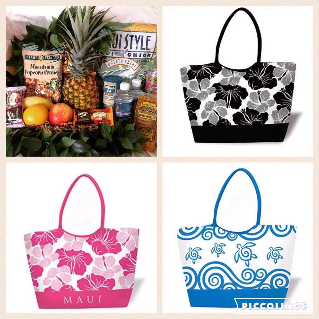 Gift Basket with Different Bags — Wailuku, HI — Maui Gift Baskets