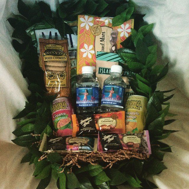 Plumeria Gift Basket — Wailuku, HI — Maui Gift Baskets