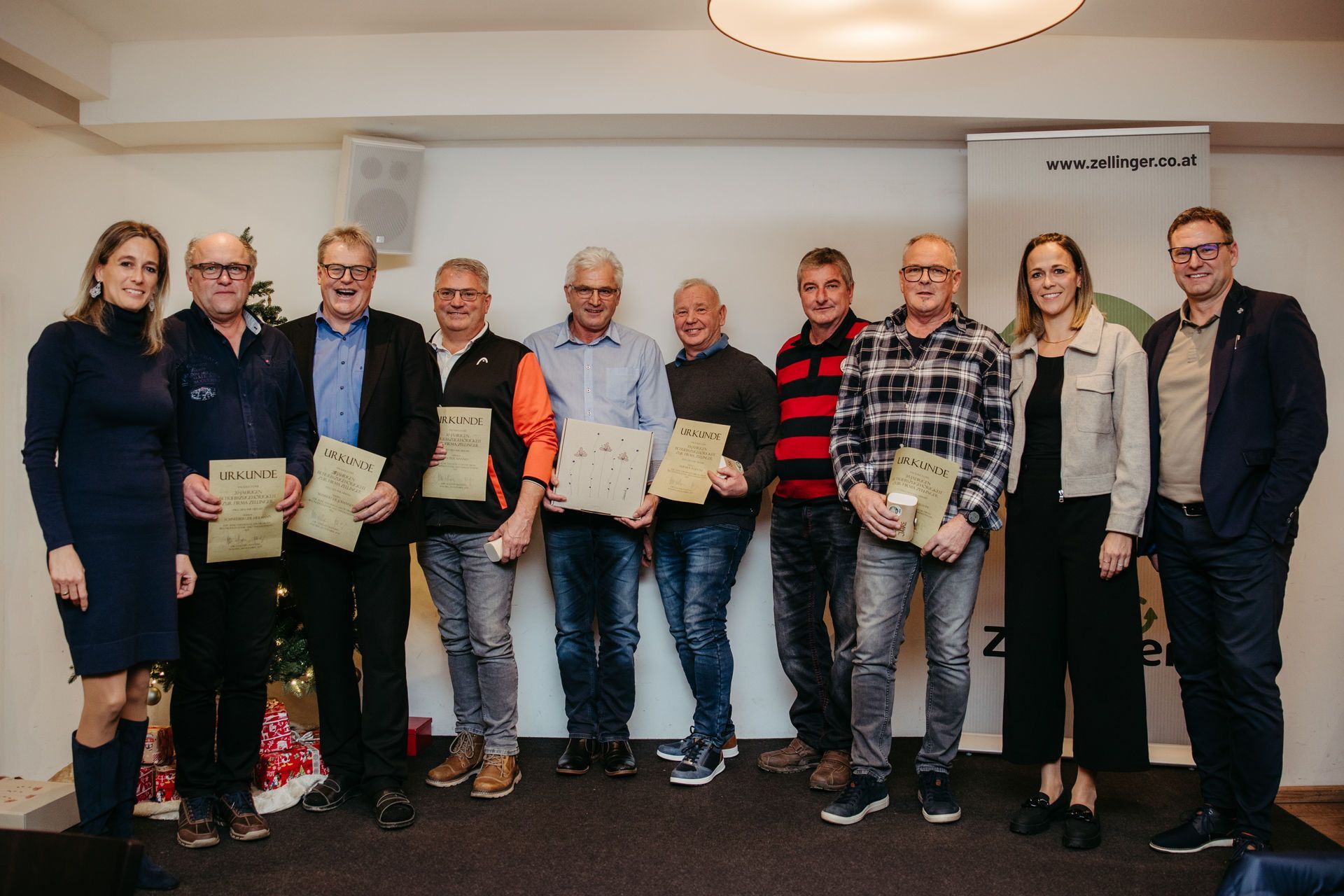 Weihnachtsfeier der Zellinger GmbH 2025