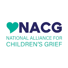 NACG logo with teal heart icon and text “National Alliance for Children’s Grief” in navy and teal