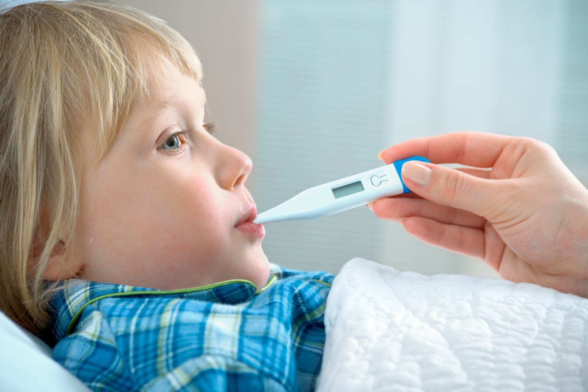 Child with fever