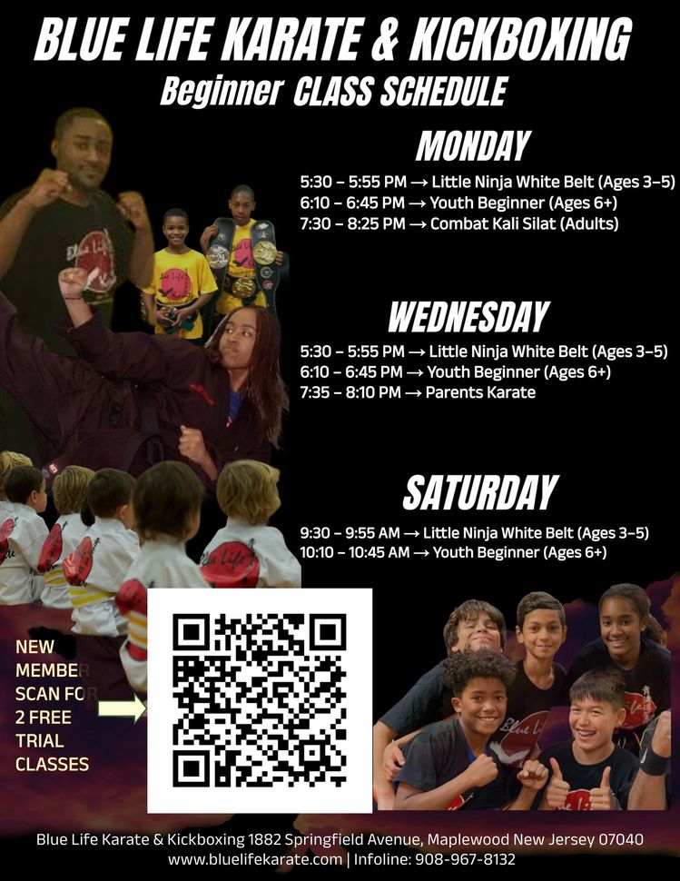 a blue life class schedule for january 3rd 2022