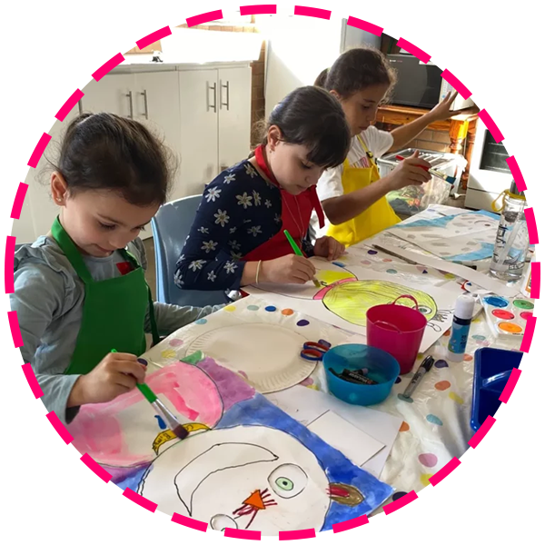Children Making Artworks – Russell Lea, New South Wales – Little Lorikeets Art Studio Children Making Artworks – Russell Lea, New South Wales – Little Lorikeets Art Studio