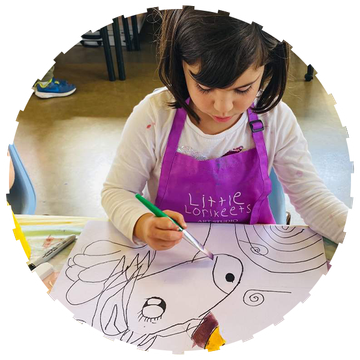  Pre-schoolers Art Class – Russell Lea, New South Wales – Little Lorikeets Art Studio