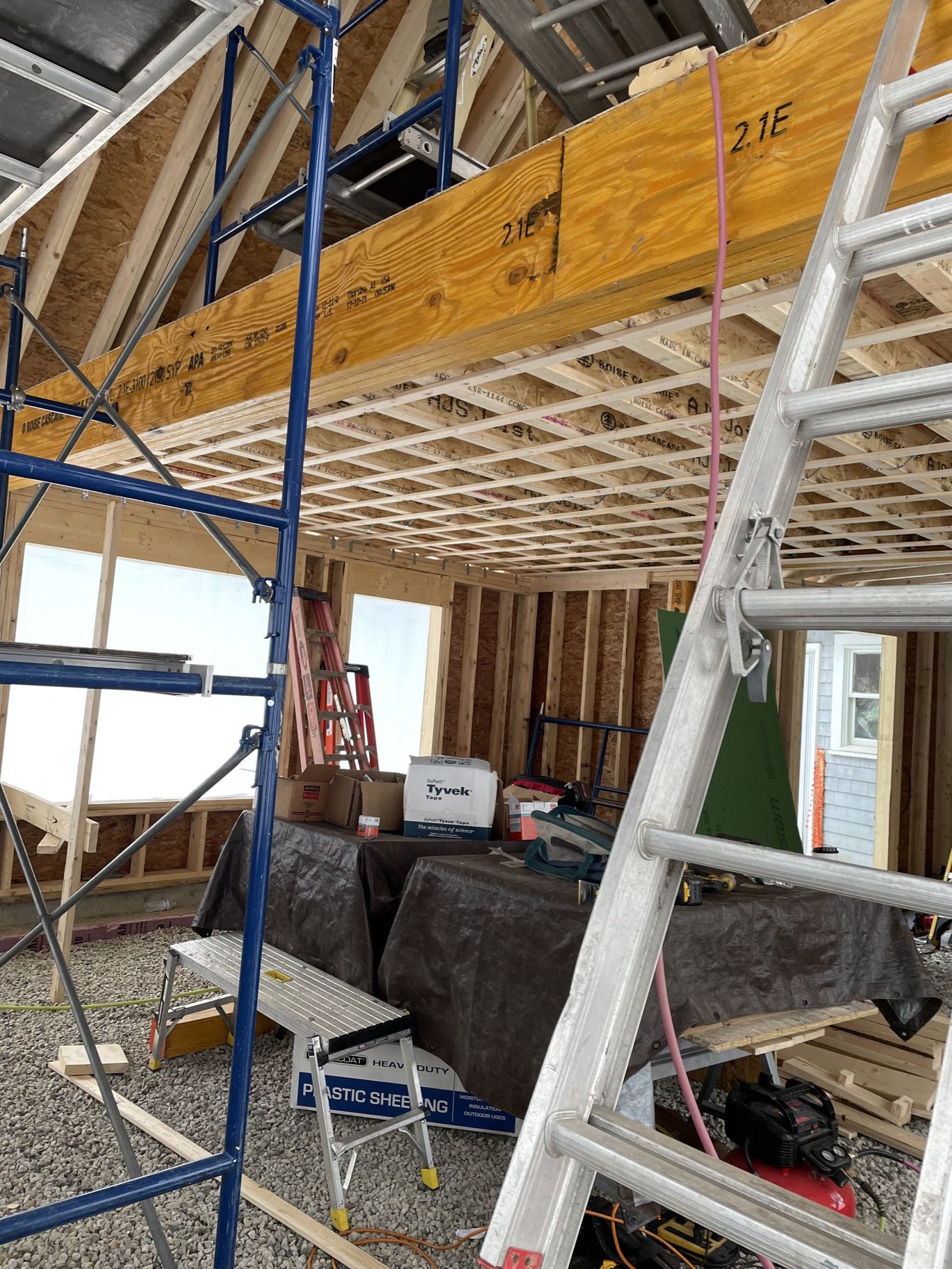 House Inside Construction — Beverly, MA — GLENN BATTISTELLI CONSTRUCTION, LLC