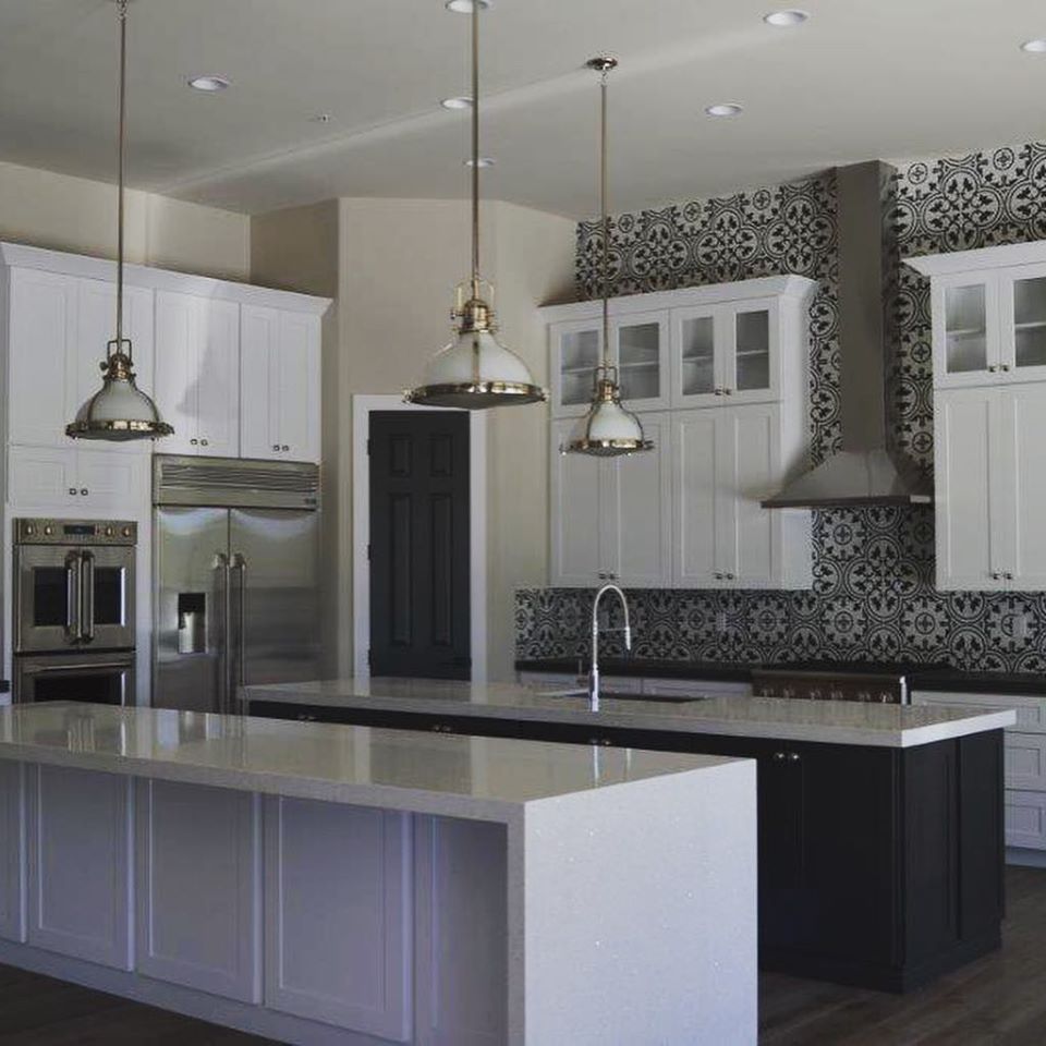 White and Black Granite Sink — Hard Rock Tile & Stone — Phoenix, AZ