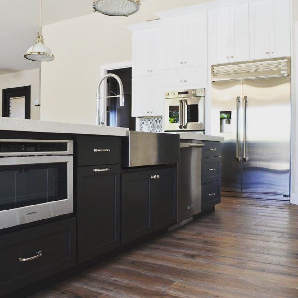 New Oven under Kitchen Sink — Hard Rock Tile & Stone — Phoenix, AZ