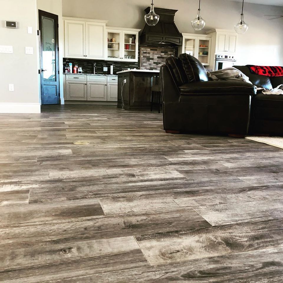 Grey Oak Laminate Flooring — Hard Rock Tile & Stone — Phoenix, AZ
