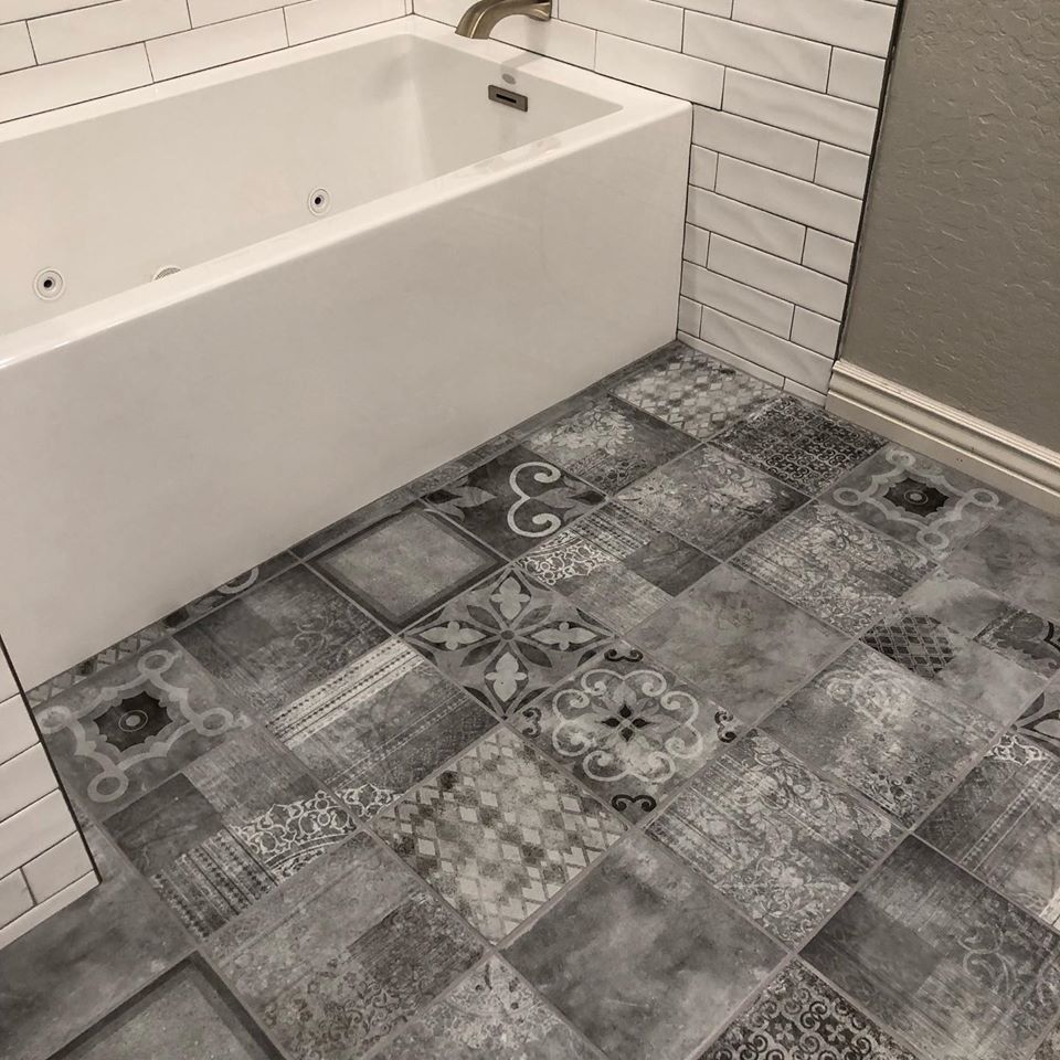 Bathroom Wallpaper Tile — Hard Rock Tile & Stone — Phoenix, AZ