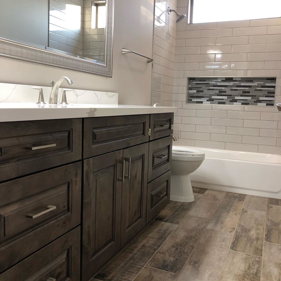 Restroom Sink and Toilet Bowl — Hard Rock Tile & Stone — Phoenix, AZ