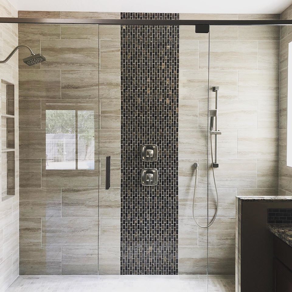 Small Shower Tile Pattern — Hard Rock Tile & Stone — Phoenix, AZ