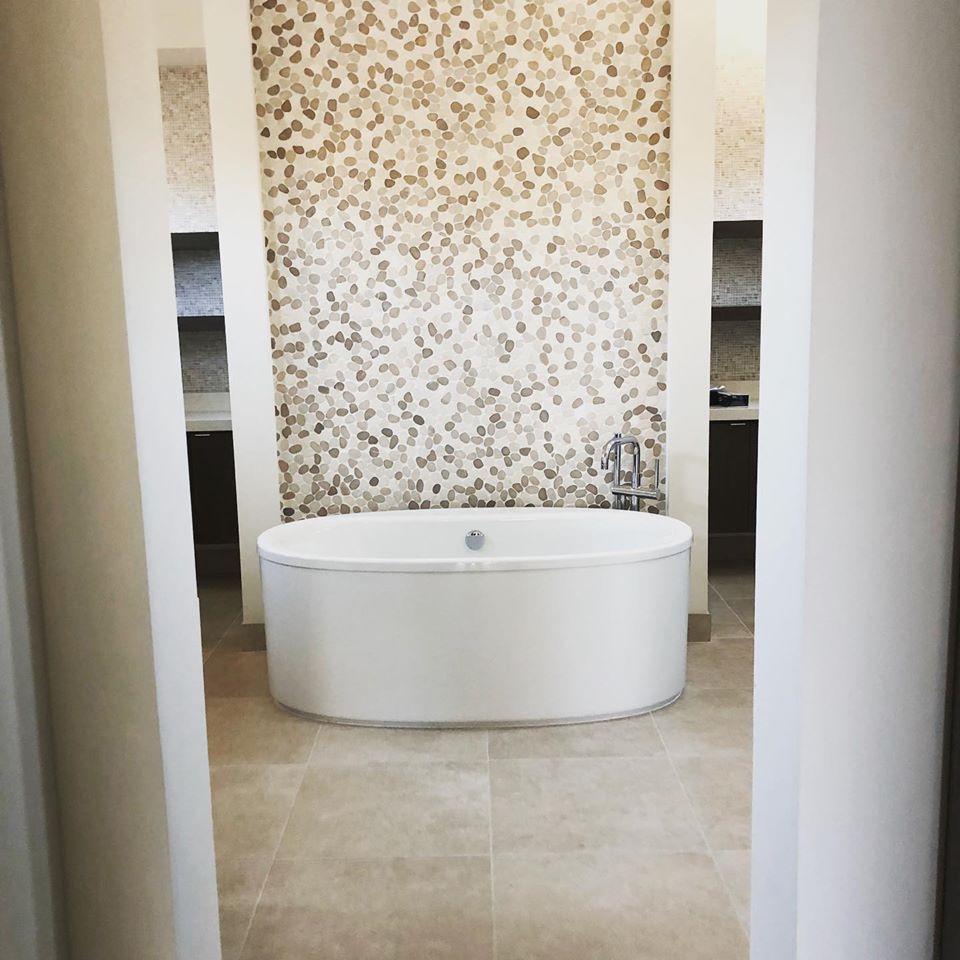 Small With Bathtub — Hard Rock Tile & Stone — Phoenix, AZ