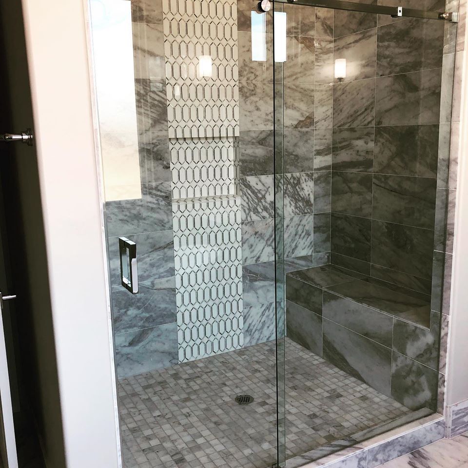 Double Glass Door — Hard Rock Tile & Stone — Phoenix, AZ