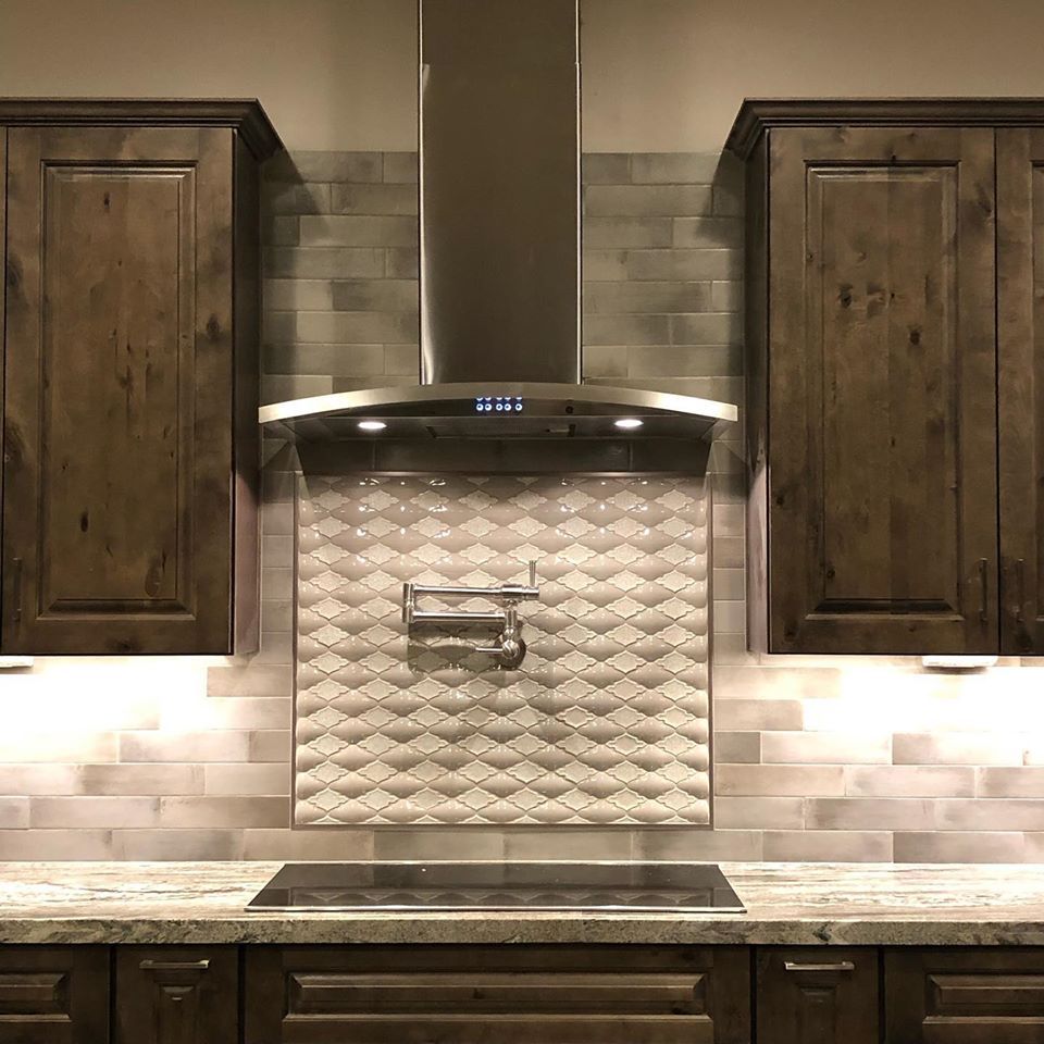 Modern Kitchen Chimney — Hard Rock Tile & Stone — Phoenix, AZ