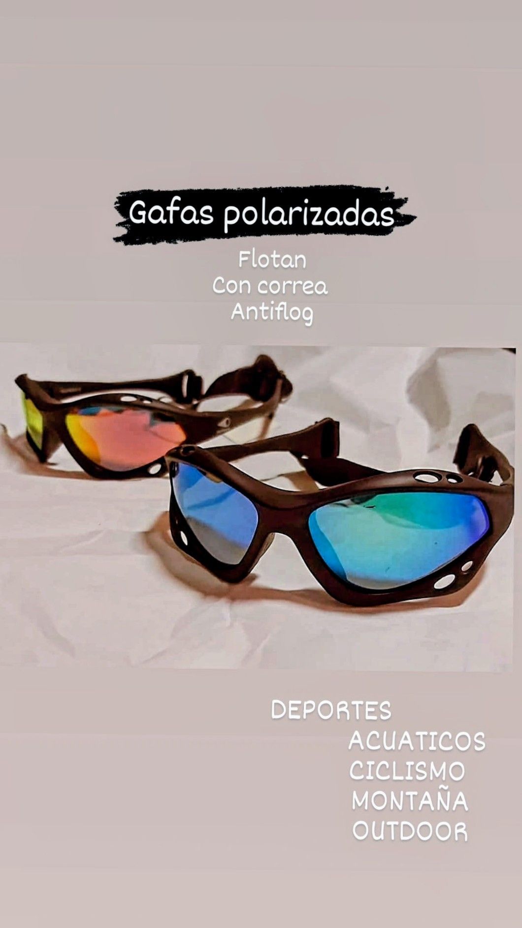 Gafas deportes extremos