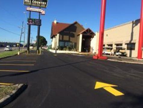 Concrete Ways with Arrow - Asphalt Paving Contractors in Tomball,, TX