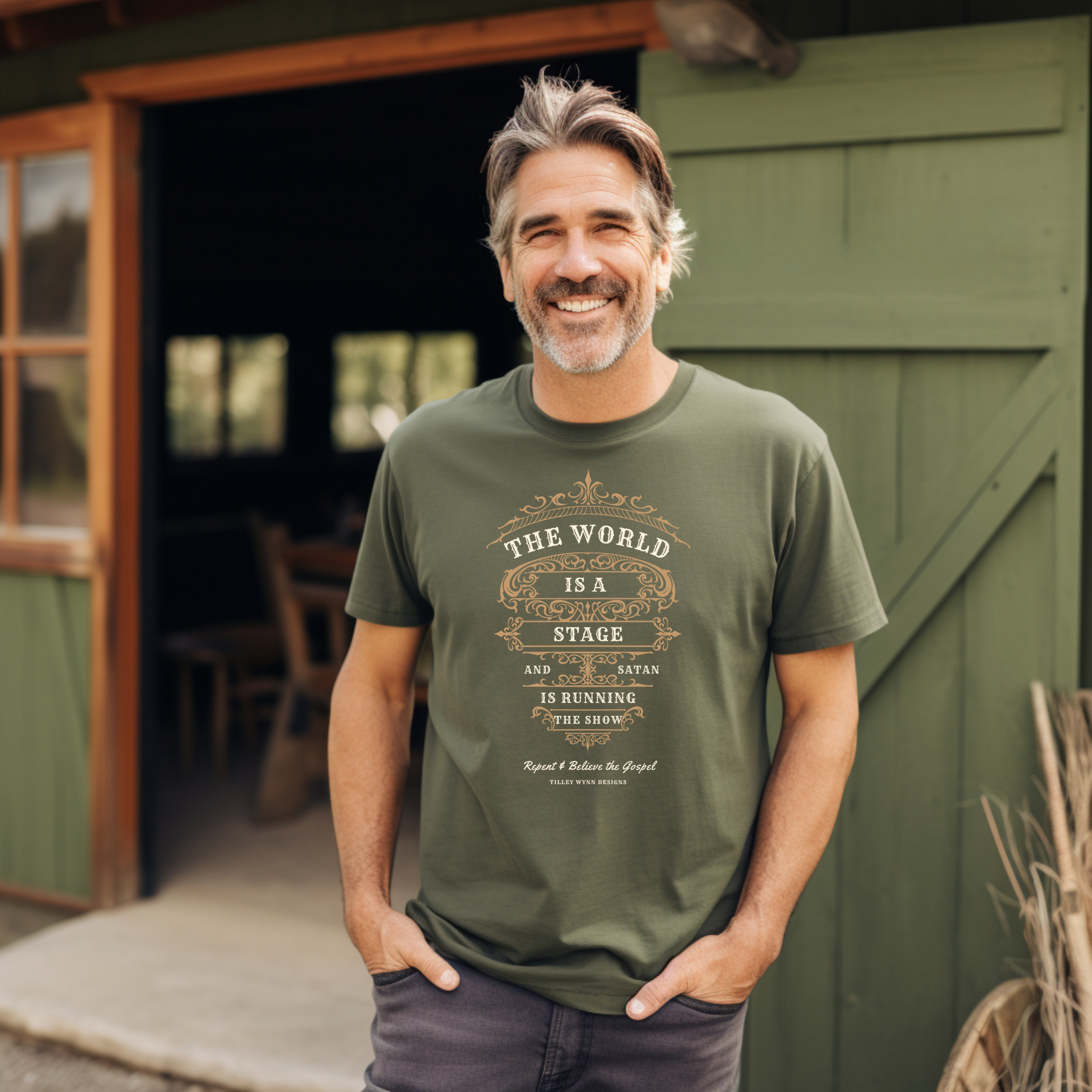 The World is a Stage | Comfort Colors Tee