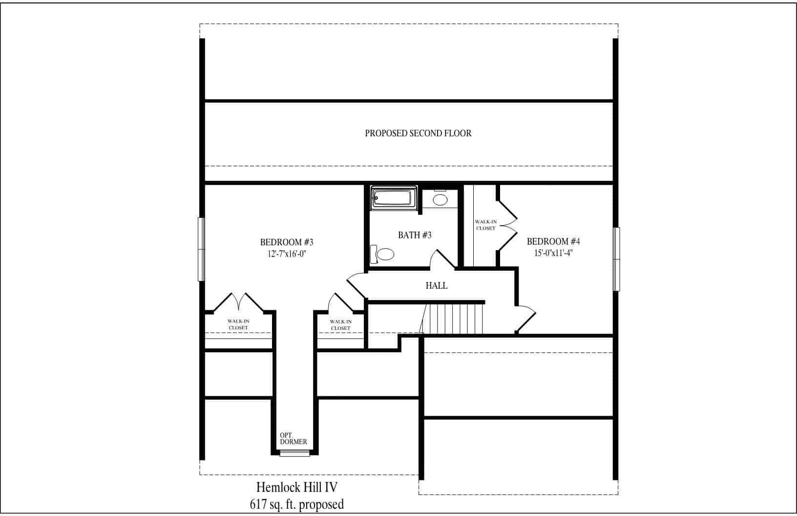A black and white floor plan of a house