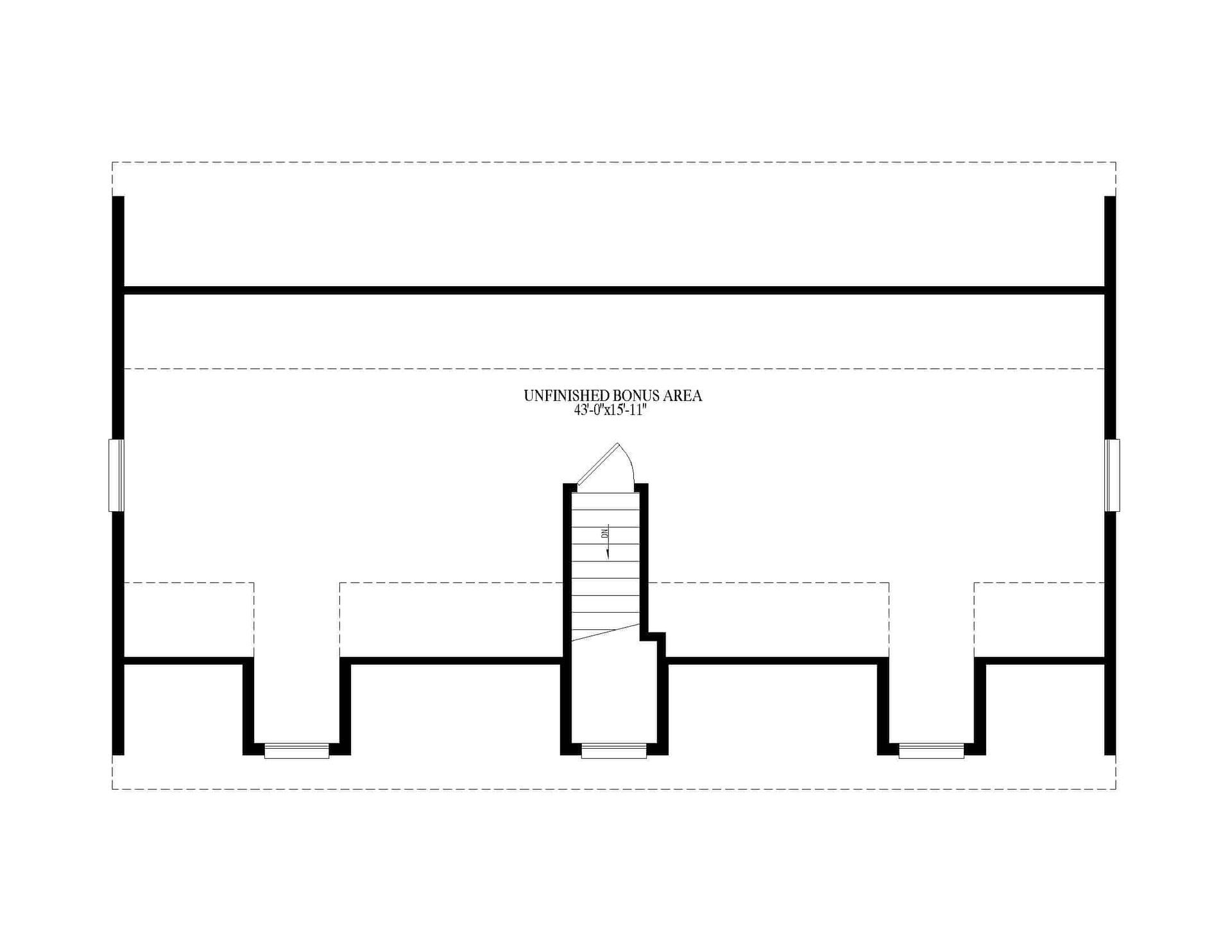A black and white floor plan of a house.