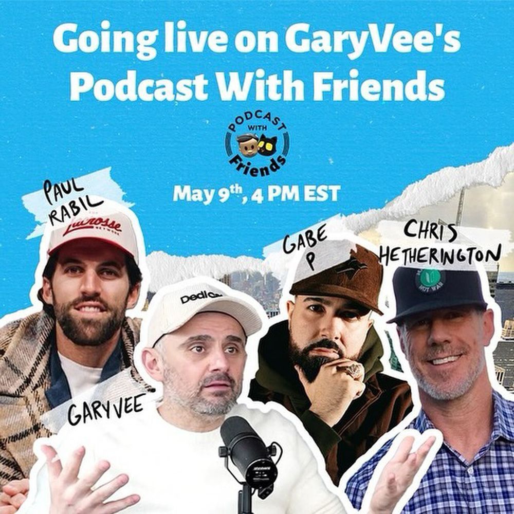 On The Radar Gabe P live on GaryVee's Podcast with Friends