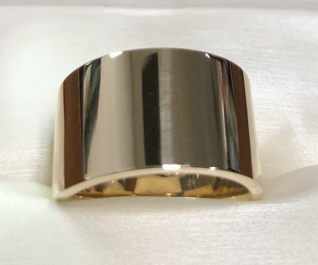 Custom made applies to anything - even this creative solid band!