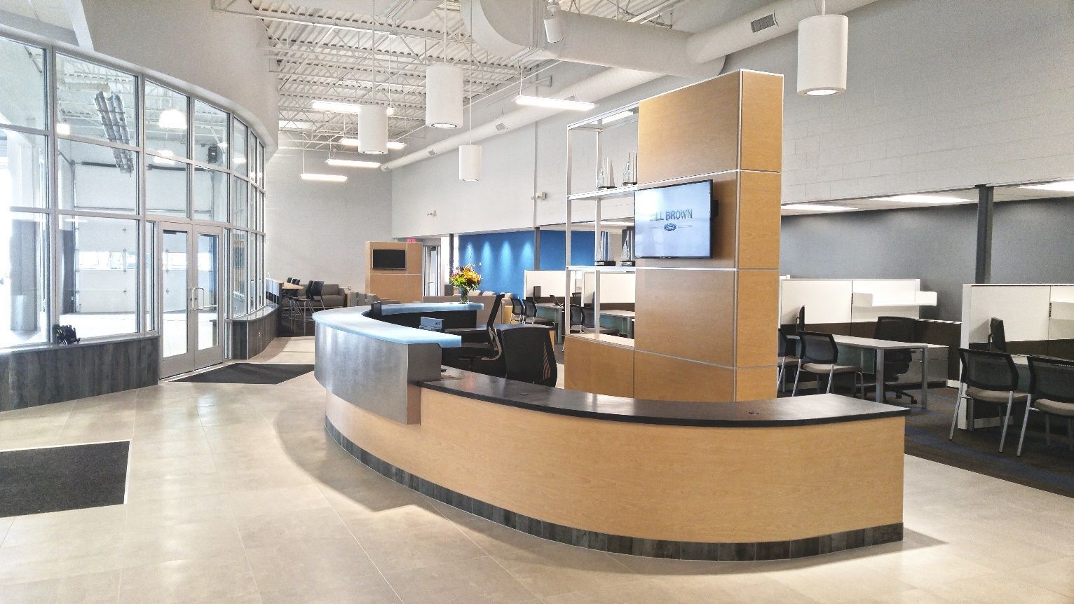 Bill Brown Ford Service Center interior