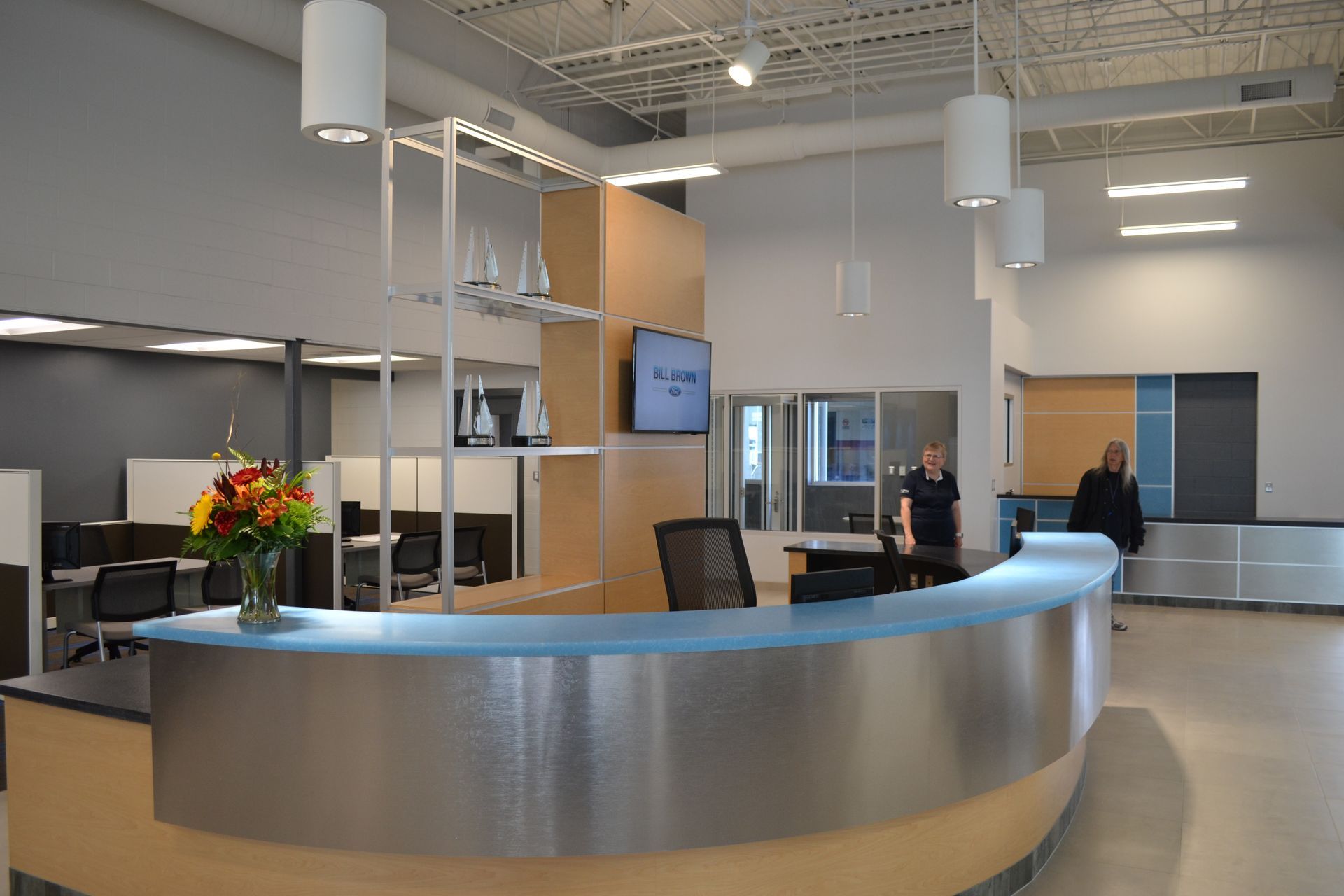 Bill Brown Ford Service Center interior