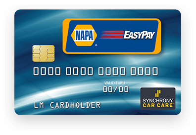 Napa Easy Pay By Synchrony Logo | Suwanee Service Station
