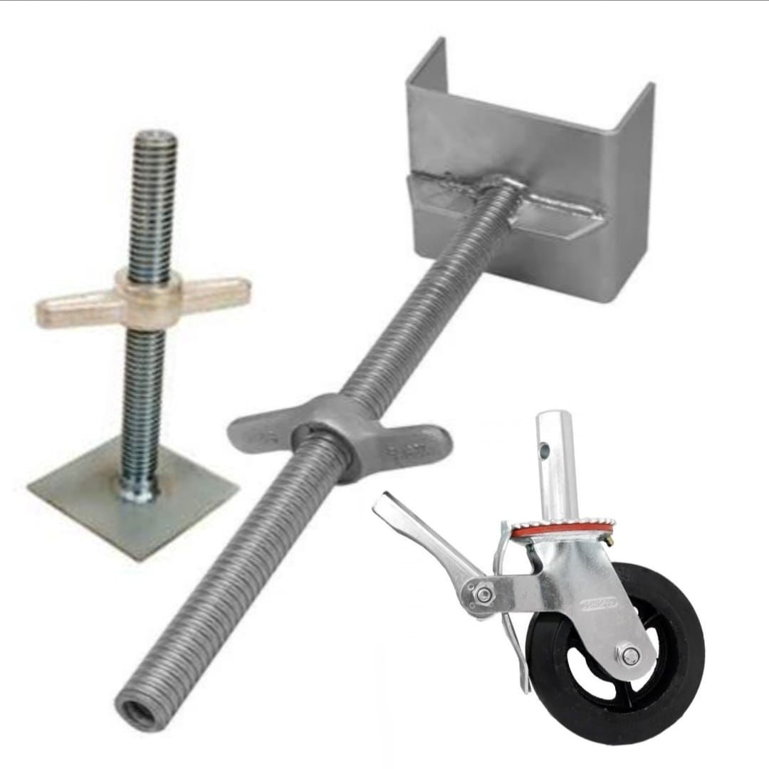 forcado, rodizio e sapata ajustável