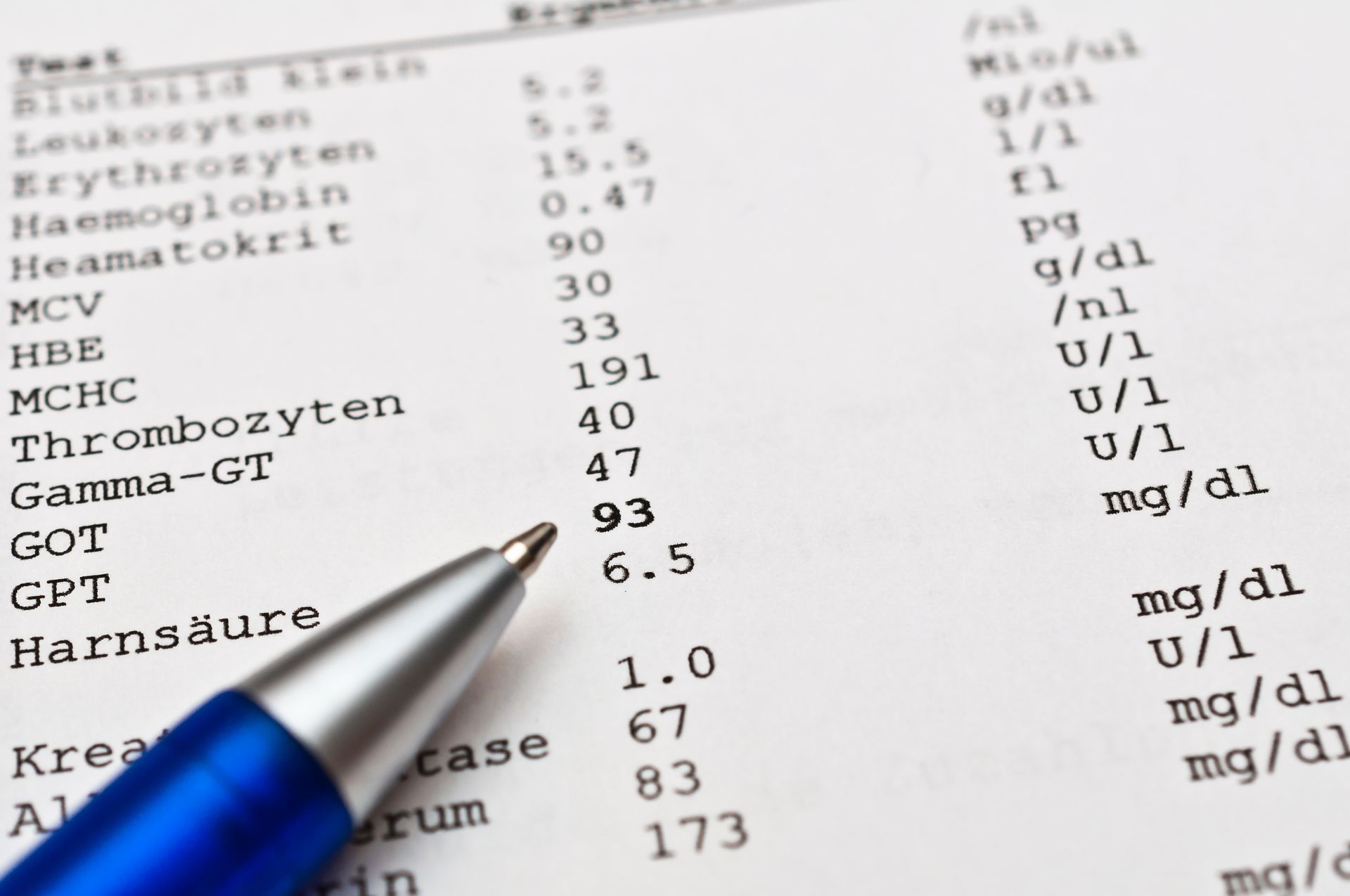 Befund Auswertung Behandlungsplan