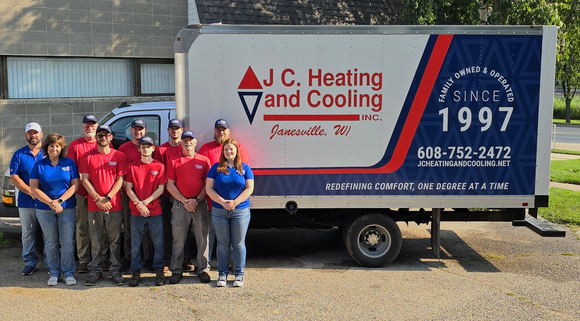 Company Team Photo — Janesville, WI — J.C. Heating and Cooling, Inc.