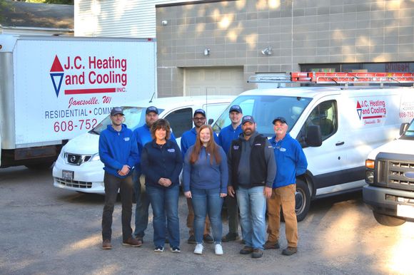 Company Team Photo — Janesville, WI — J.C. Heating and Cooling, Inc.