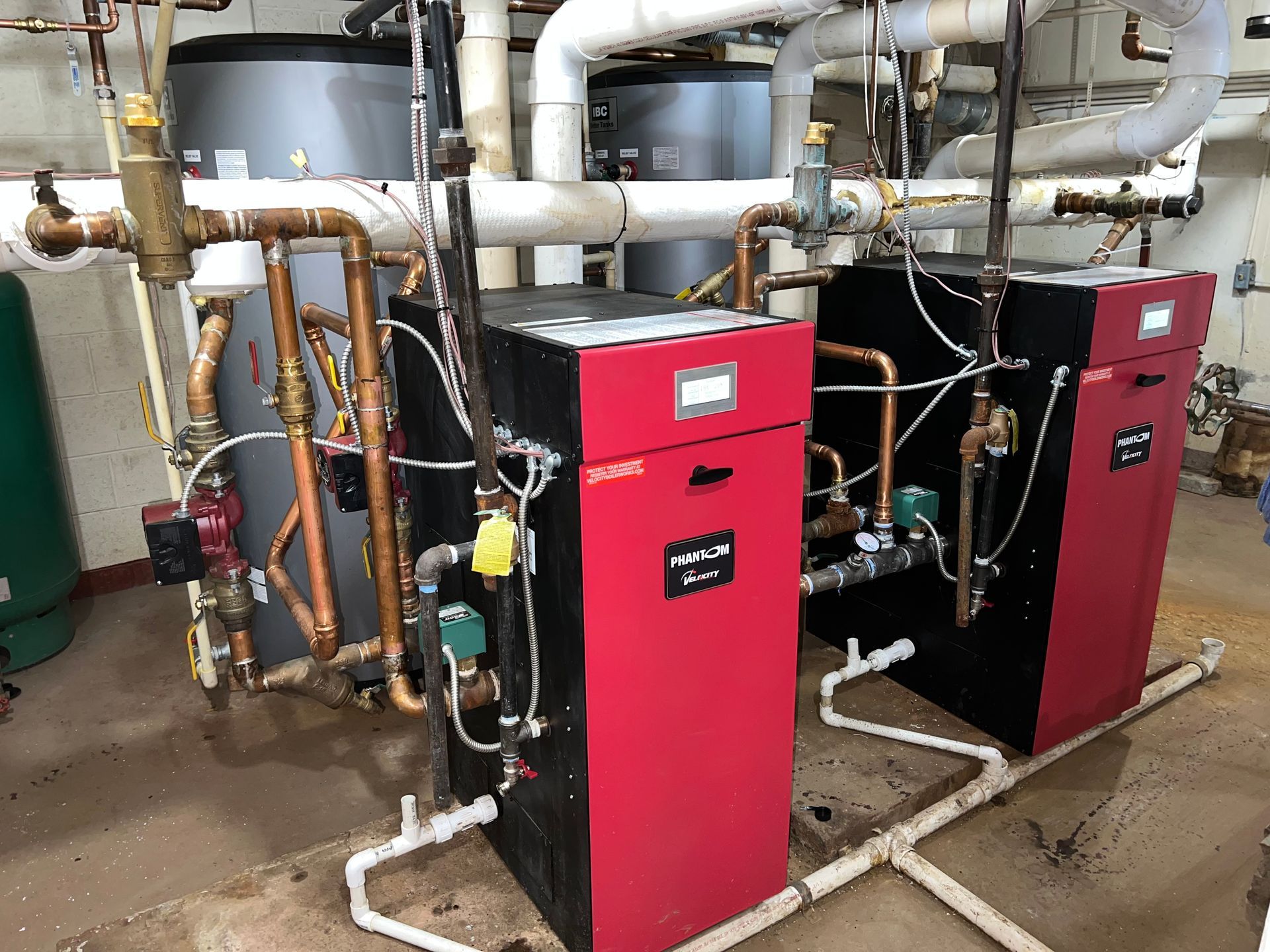 Boiler Room — Janesville, WI — J.C. Heating and Cooling, Inc.